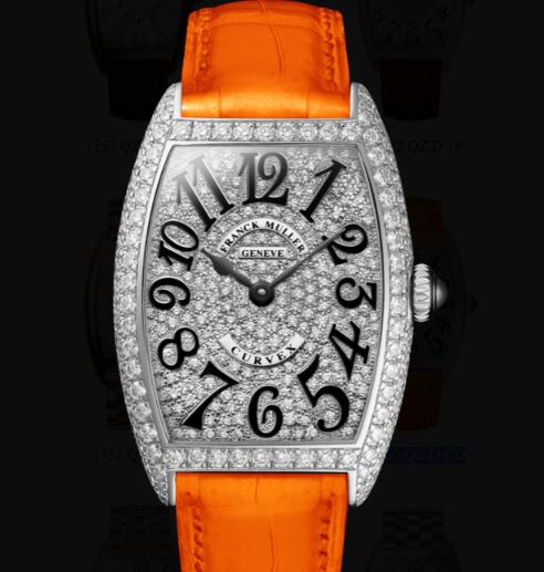 Franck Muller Cintrée Curvex Ladies Replica Watch for Sale Cheap Price 1752 QZ